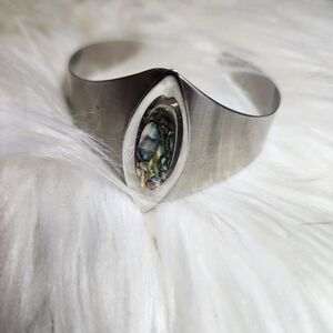 Vintage 825 Silver british mop cuff‎